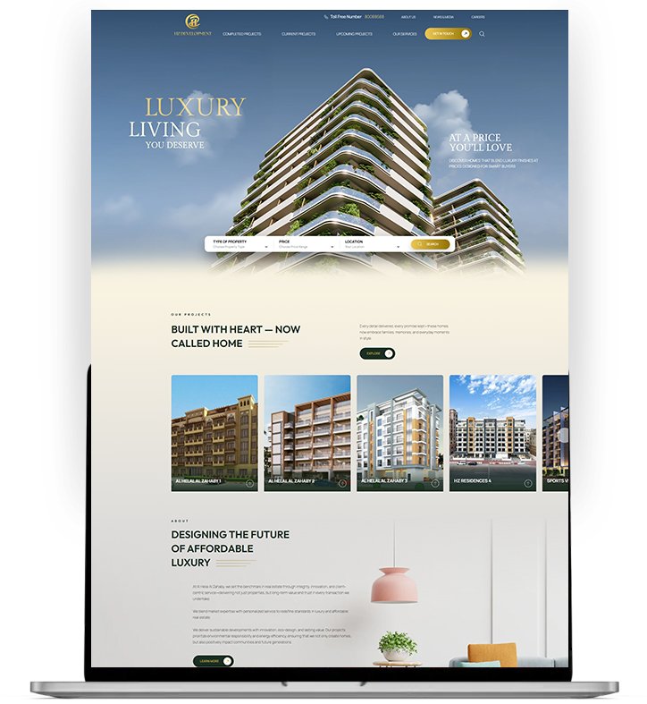Real Estate Website Development Company in Dubai