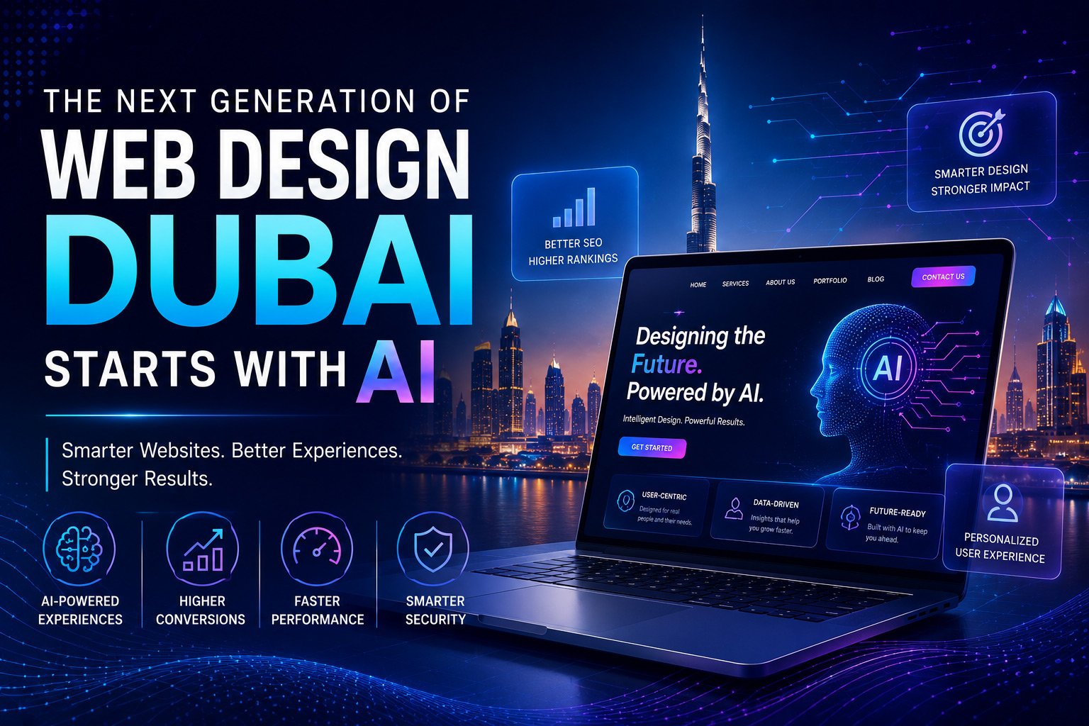 The Next Generation of Web Design Dubai Starts with AI