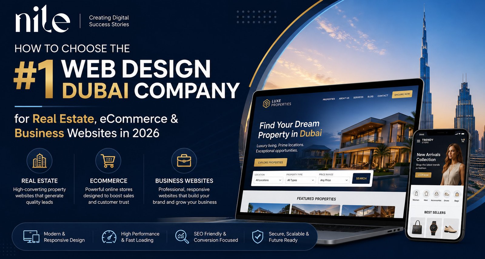 best real estate website developers