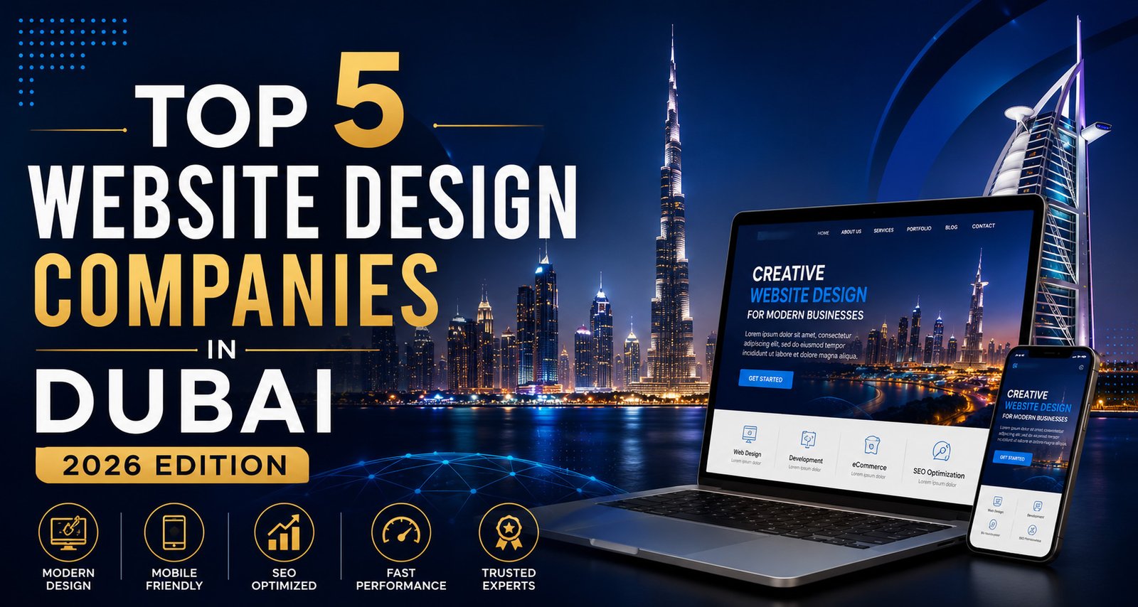 Top 5 Website Design Companies in Dubai (2026 Edition)