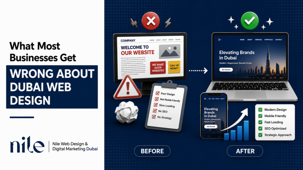 What Most Businesses Get Wrong About Dubai Web Design