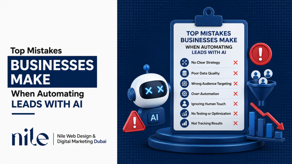 Top Mistakes Businesses Make When Automating Leads with AI