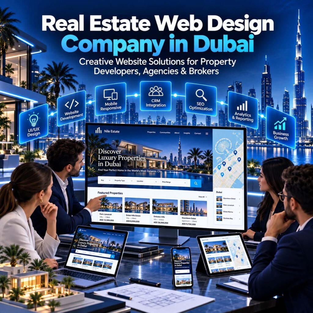 Dubai Real Estate Web Design